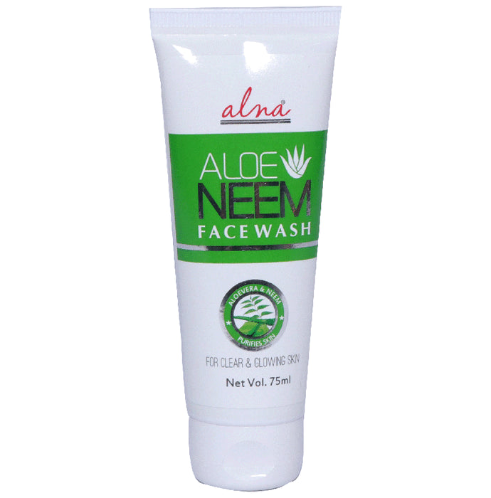 Alna Neem Face Wash
tube of 75 ml Face Wash