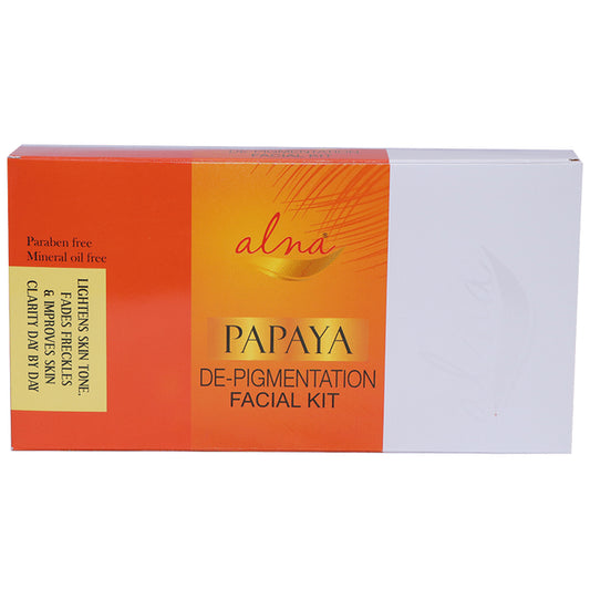 Alna Papaya De Pigmentation Facial Kit
box of 250 gm Kit