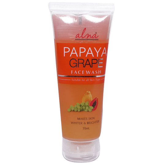 Alna Papaya Grape Face Wash
tube of 75 ml Face Wash