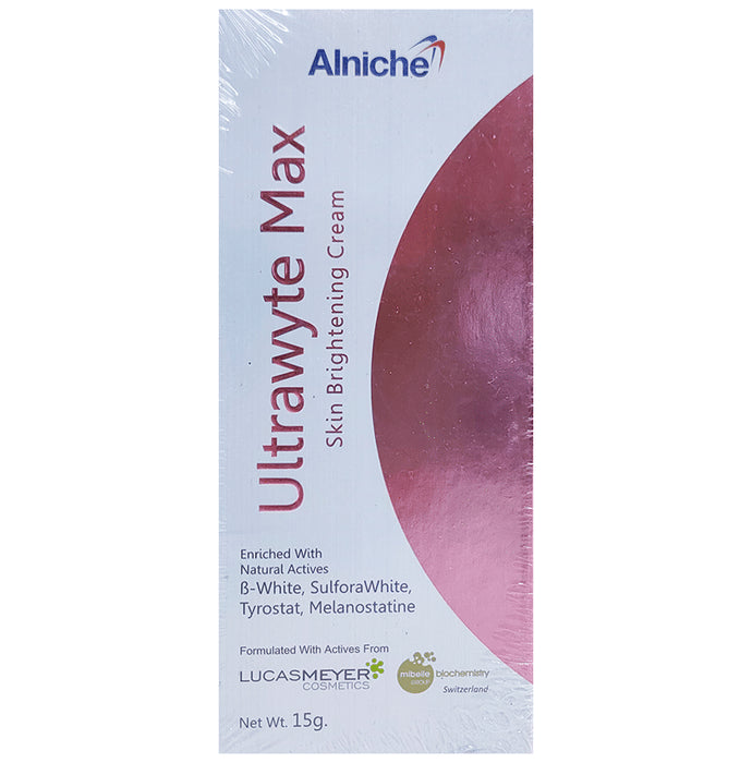 Alniche Ultrawyte Max Skin Brightening Cream
tube of 15 gm Cream