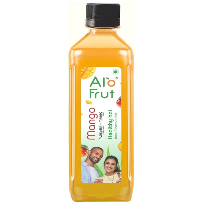 Alo Frut Aloevera + Mango Juice
bottle of 300 ml Juice