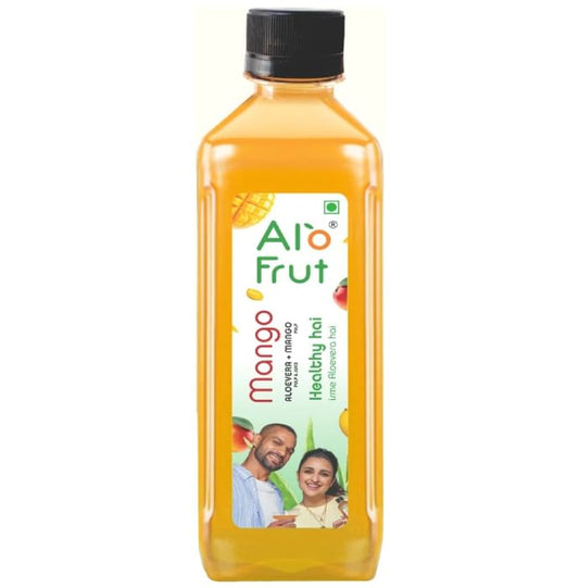 Alo Frut Aloevera + Mango Juice
bottle of 300 ml Juice