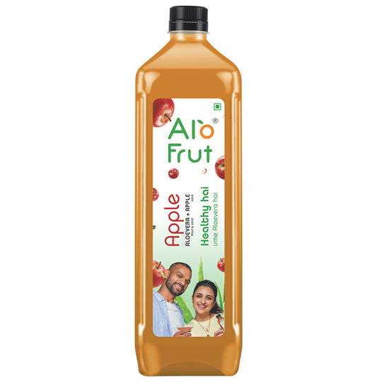 Alo Frut Apple Aloevera Juice
bottle of 1 Ltr Juice