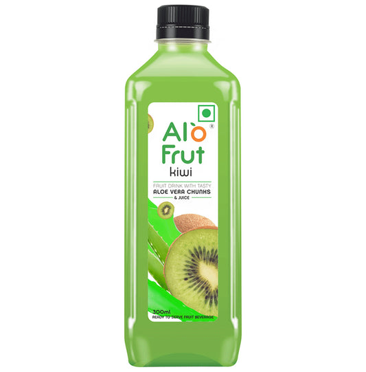 Alo Frut Kiwi Aloevera Chunks & Juice
bottle of 300 ml Juice