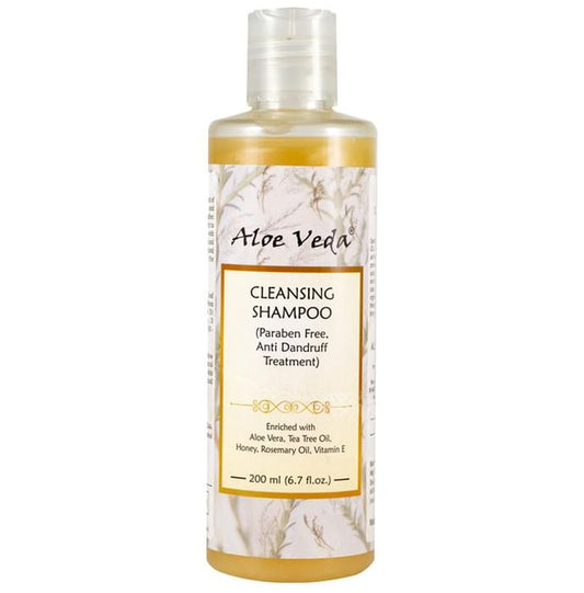 Aloe Veda Cleansing Shampoo
bottle of 200 ml Shampoo
