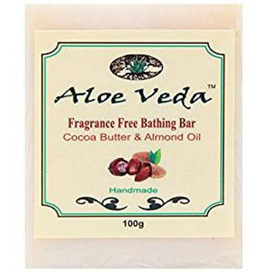 Aloe Veda Cocoa Butter and Almond Oil Fragnance Free Bathing Bar
packet of 100 gm Soap