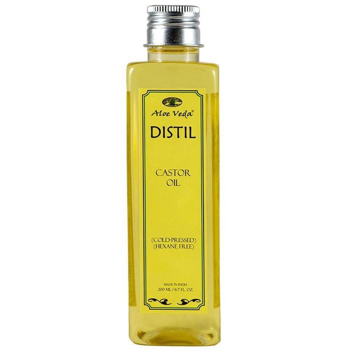 Aloe Veda Cold Pressed Castor Oil
bottle of 200 ml Oil