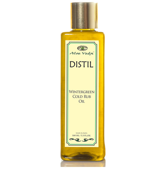 Aloe Veda Distil Wintergreen Cold Rub Oil
bottle of 100 ml Oil