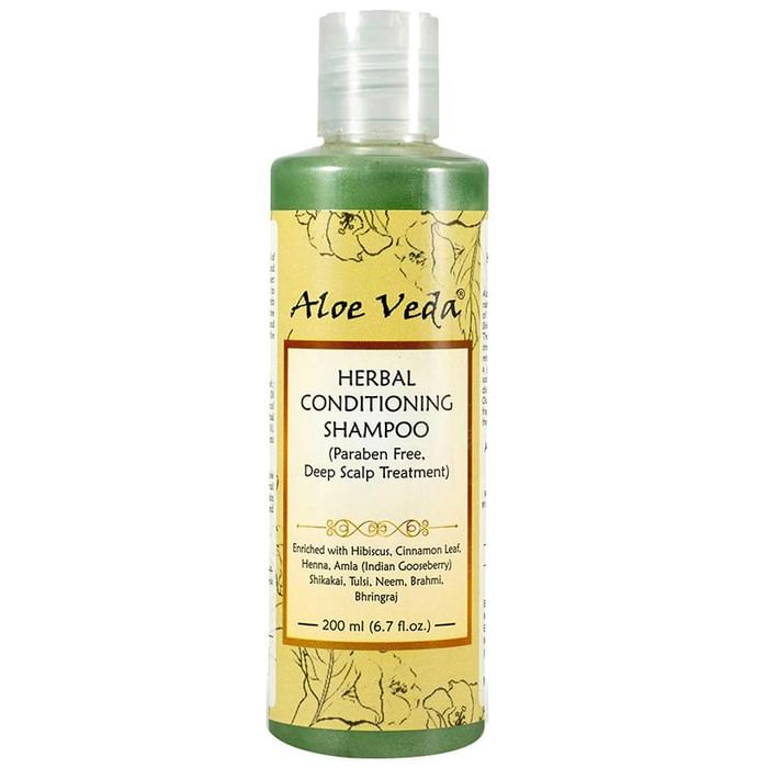 Aloe Veda Herbal Conditioning Shampoo
bottle of 200 ml Shampoo
