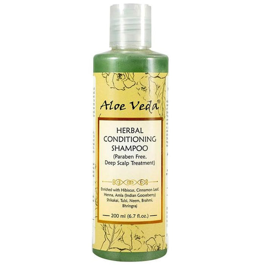 Aloe Veda Herbal Conditioning Shampoo
bottle of 200 ml Shampoo