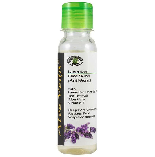 Aloe Veda Lavender and Tea Tree Oil (Anti Acne) Face Wash
bottle of 100 ml Face Wash