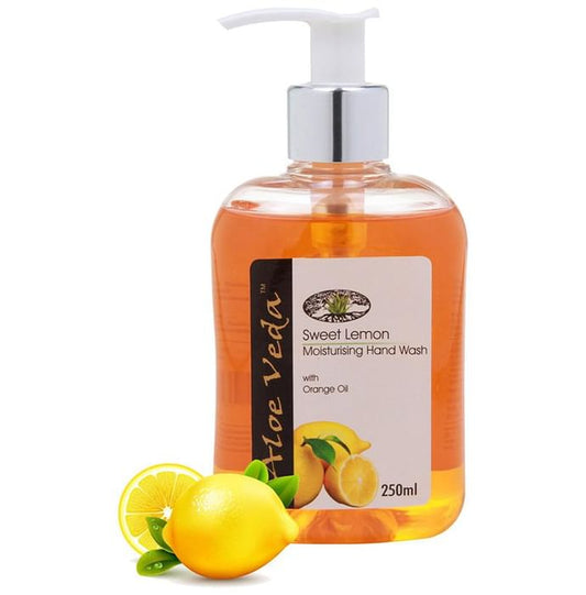 Aloe Veda Moisturising Hand Wash Sweet Lemon
pump bottle of 250 ml Liquid