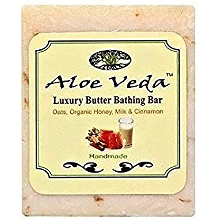Aloe Veda Oats Organic Honey and Milk Luxury Butter Bar
packet of 100 gm Soap