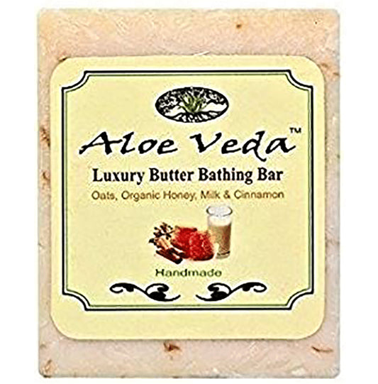 Aloe Veda Oats Organic Honey and Milk Luxury Butter Bar
packet of 100 gm Soap