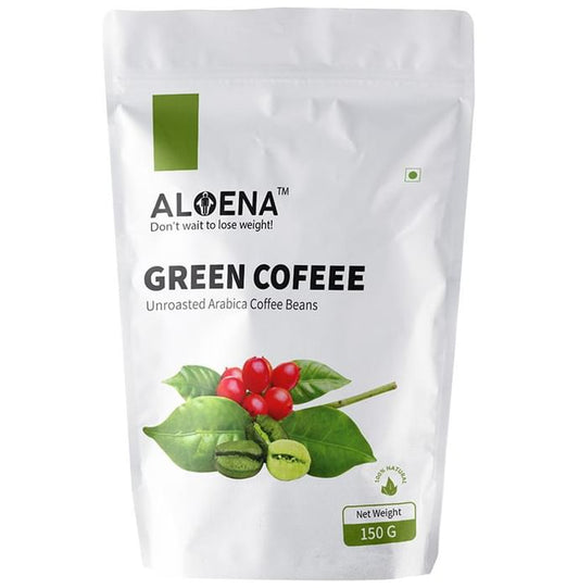 Aloena Unroasted Arabica Green Coffee Beans
packet of 150 gm Beans