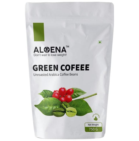 Aloena Unroasted Arabica Green Coffee Beans
packet of 750 gm Beans