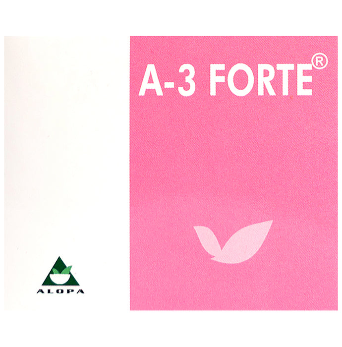 Alopa A3 Forte Capsule for Fever, Pain Relief and Immunity Booster
box of 100 capsules