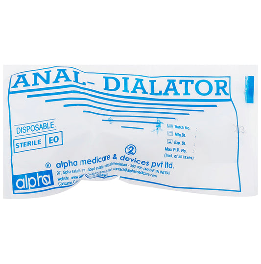 Alpha Anal Dialator
packet of 1 Unit