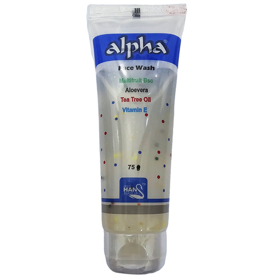 Alpha Face Wash
tube of 75 gm Face Wash
