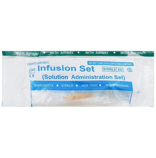 Alpha Infusion Set (Solution Administration Set)
packet of 1 Unit