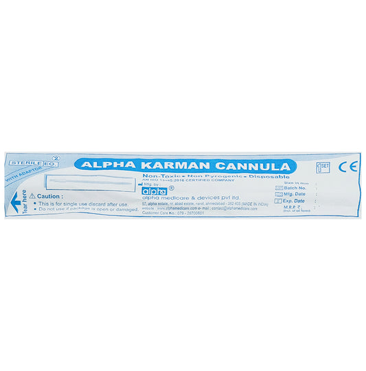 Alpha Karman Cannula Size 6
packet of 1 Cannula
