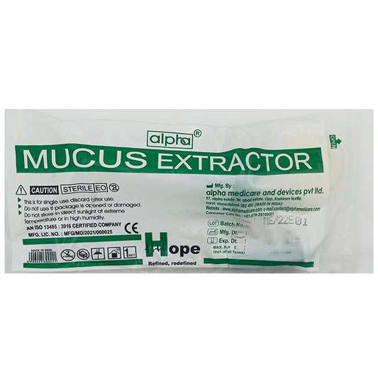 Alpha Mucus Extractor
packet of 1 Unit