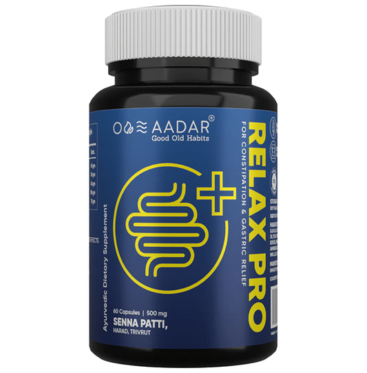Aadar Re-Lax Pro 500mg Capsule
box of 1 Bottle