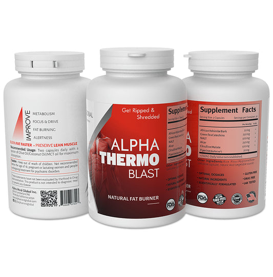 Alpha Thermo Blast Capsule (30 Each)
combo pack of 2 bottles