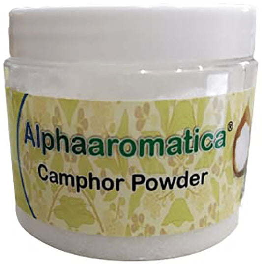 Alphaaromatica Camphor Powder
jar of 100 gm Powder