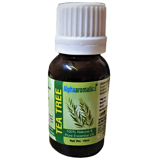 Alphaaromatica Tea Tree 100% Natural & Pure Essential Oil
bottle of 15 ml Oil