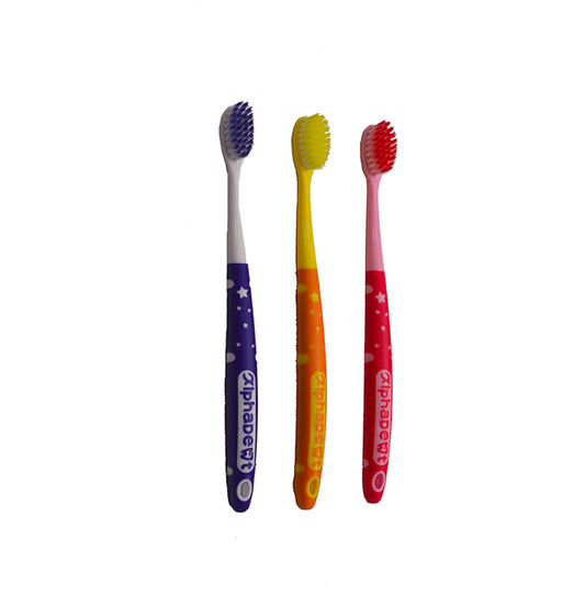 Alphadent Junior Smart Kids Toothbrush Soft Random Colour
packet of 1 Toothbrush