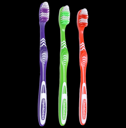 Alphadent Ultra Shine Toothbrush Soft Random Colour
packet of 1 Toothbrush