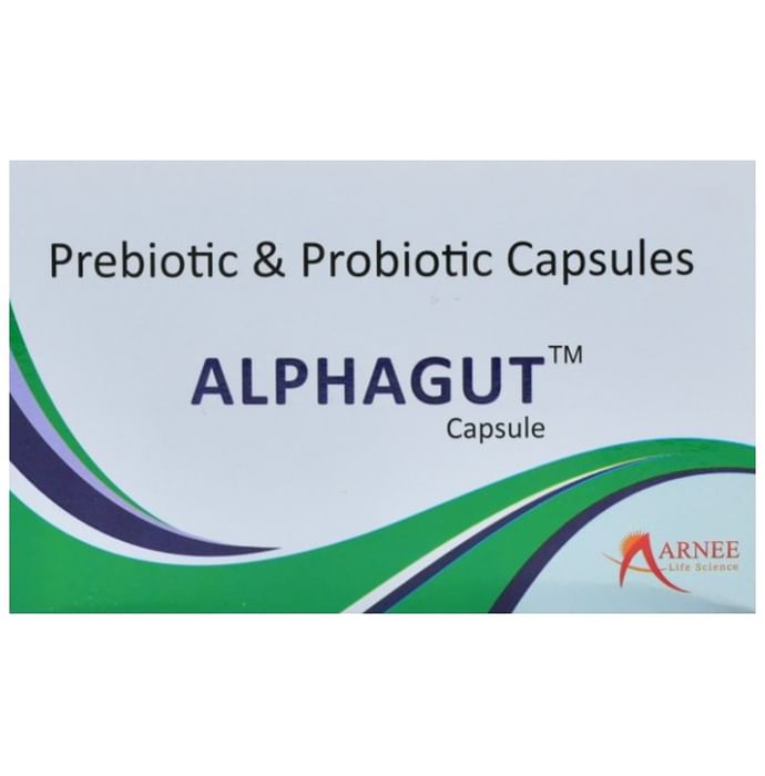Alphagut Capsule
strip of 10 capsules