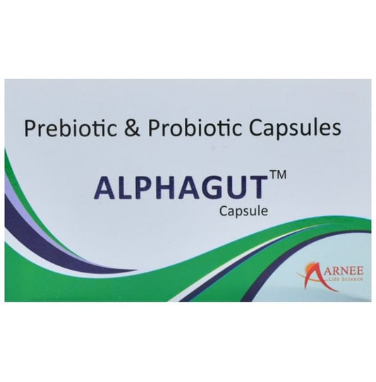 Alphagut Capsule
strip of 10 capsules