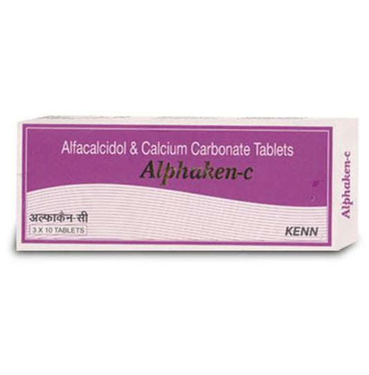 Alphaken-C Tablet
strip of 10 tablets