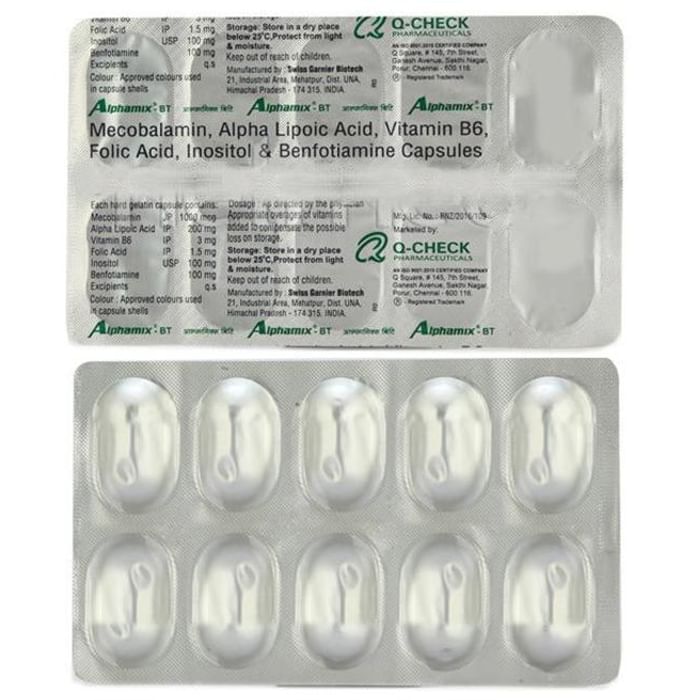 Alphamix BT Capsule
strip of 10 capsules