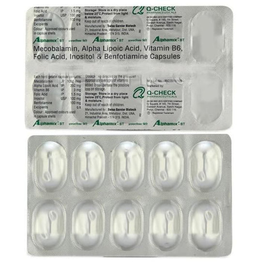 Alphamix BT Capsule
strip of 10 capsules