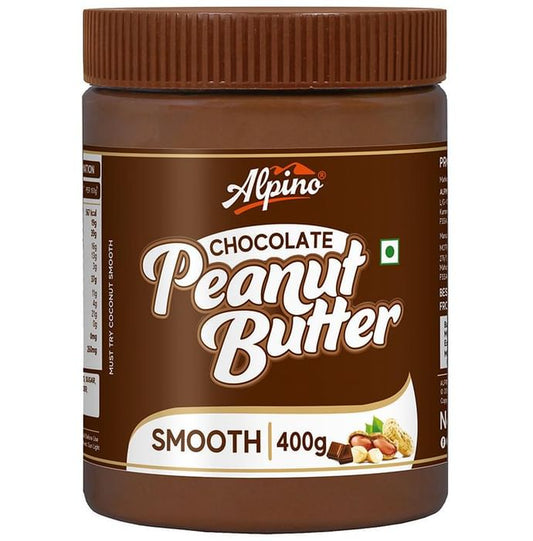 Alpino Chocolate Smooth Peanut Butter (400gm Each)
combo pack of 2 jar
