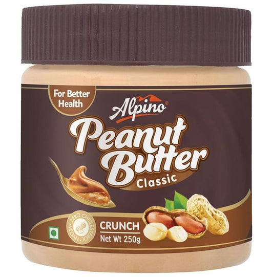 Alpino Classic Crunch Peanut Butter
jar of 250 gm Butter