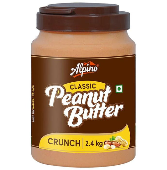 Alpino Classic Crunch Peanut Butter
jar of 2.4 kg Butter