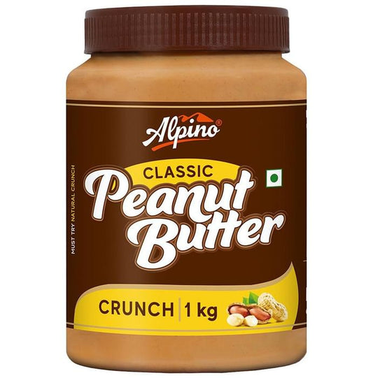 Alpino Classic Crunch Peanut Butter (1kg Each)
combo pack of 2 jar