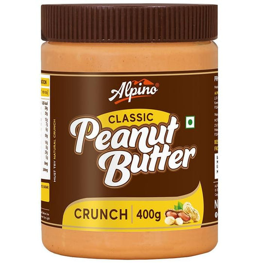 Alpino Classic Crunch Peanut Butter (400gm Each)
combo pack of 2 jar