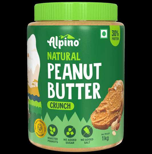Alpino Natural Crunch Peanut Butter
jar of 1 kg Butter