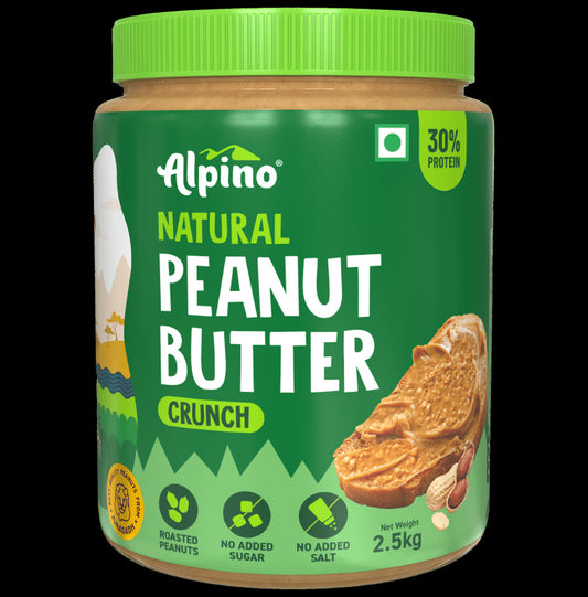 Alpino Natural Crunch Peanut Butter
jar of 2.4 kg Butter