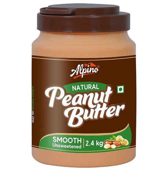 Alpino Natural Smooth Unsweetened Peanut Butter
jar of 2.4 kg Butter