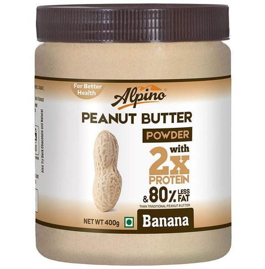 Alpino Peanut Butter Powder Banana
jar of 400 gm Powder