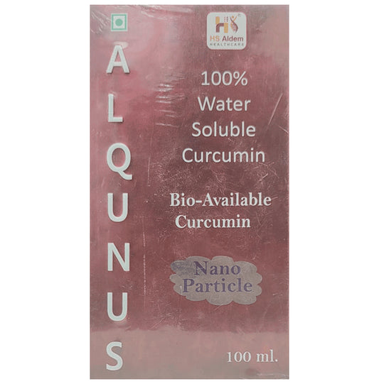 Alqunus Nano Curcumin
bottle of 100 ml Oral Liquid