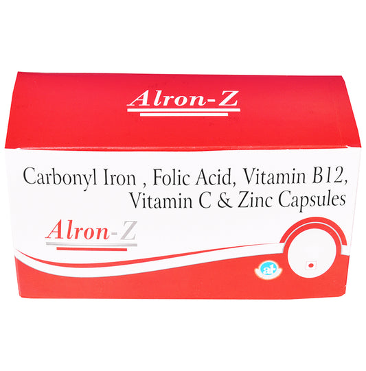 Alron-Z Capsule Buy 1 Get 1 Free
strip of 15 capsules