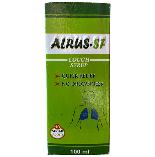 Alrus-SF Cough Syrup
bottle of 100 ml Syrup