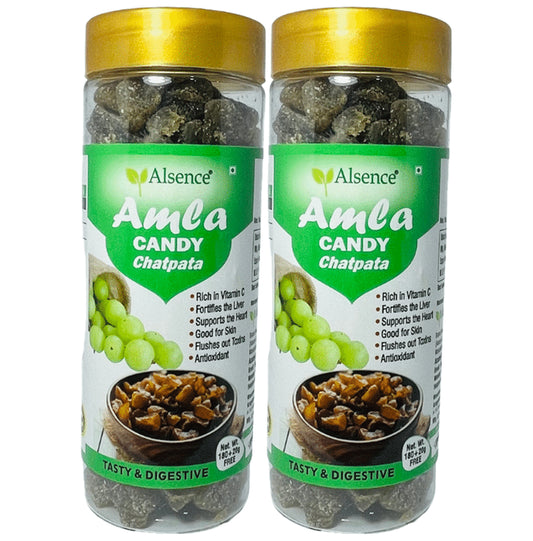 Alsence Amla Candy (200gm Each) Chatpata
combo pack of 2 bottles